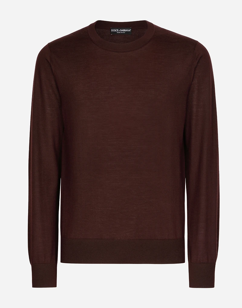 Extra-fine cashmere round-neck sweater