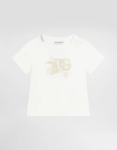 Jersey T-shirt with DG logo