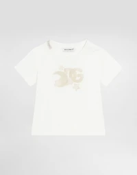 Jersey T-shirt with DG logo