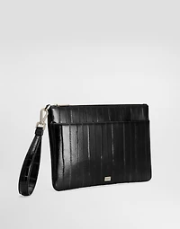 Eel skin necessaire