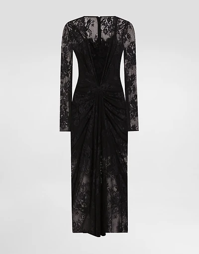 Floral lace dress