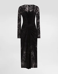 Floral lace dress