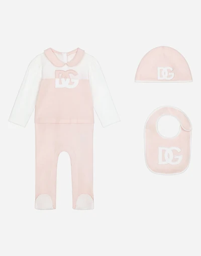 3-piece gift set in jersey