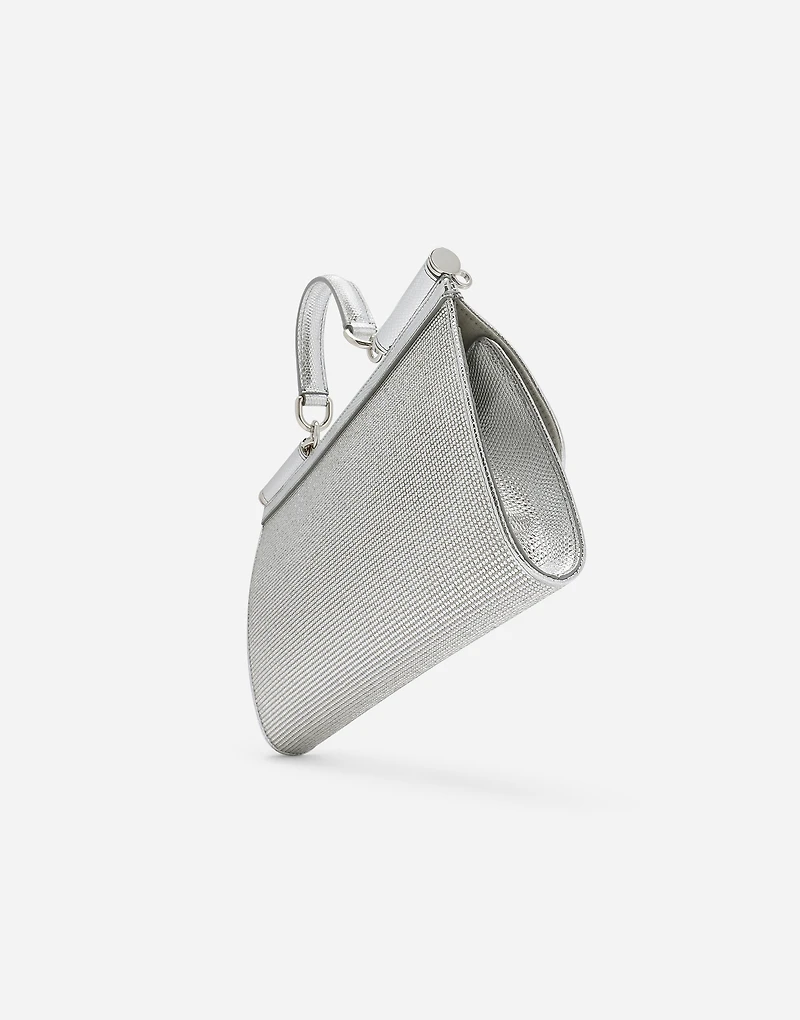 Satin Sicily bag with fusible rhinestones