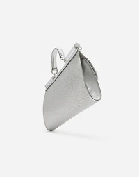  Satin Sicily bag with fusible rhinestones