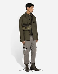 Cotton shirt with pockets