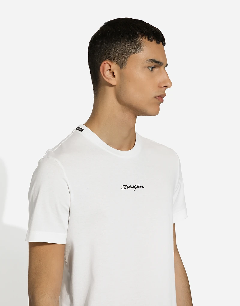 Cotton T-shirt with logo