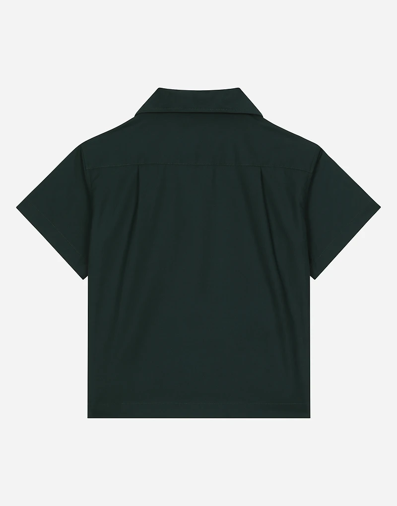 Poplin shirt with DG logo
