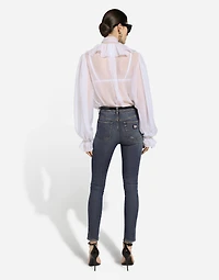Skinny cotton denim Audrey jeans