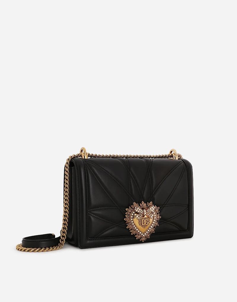 Large Devotion bag in quilted nappa leather