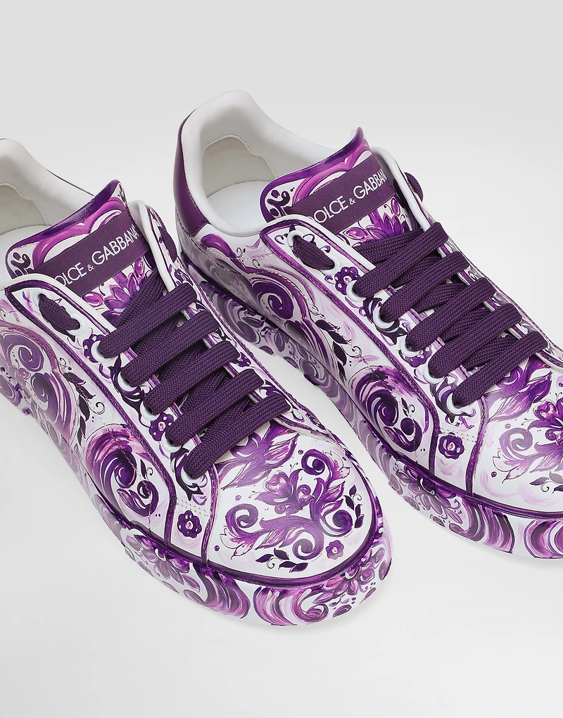 Majolica-print Portofino light strobel sneaker