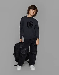 5-pocket jeans with silk twill interior