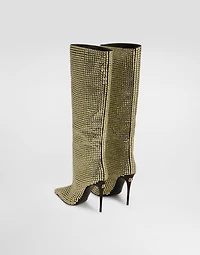 Calfskin boots