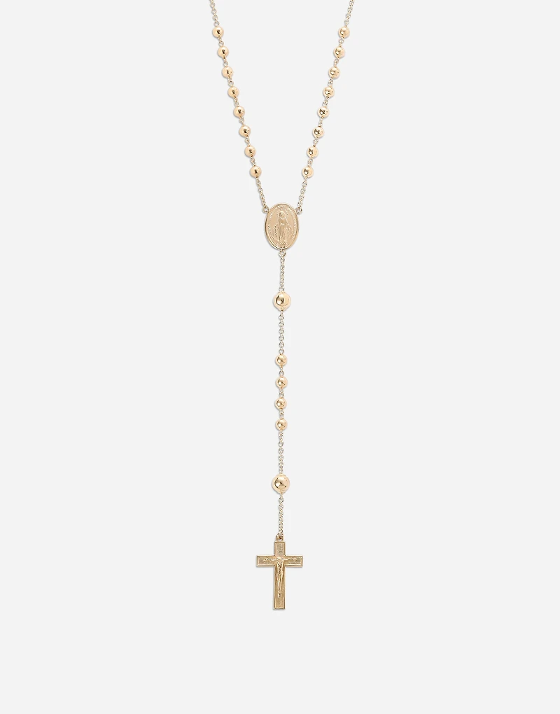 Sicily Rosary Necklace
 18 carat yellow gold