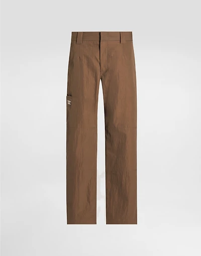 Cotton cargo pants with tag