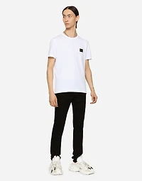 Skinny washed stretch jeans