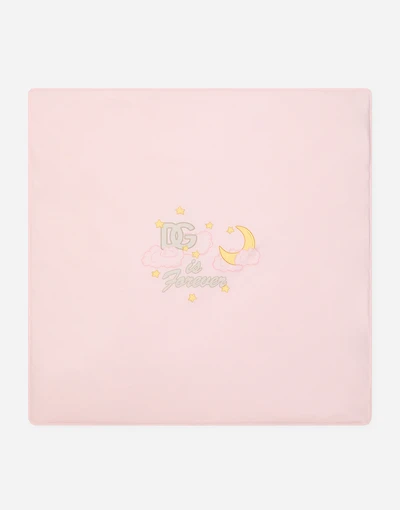 Jersey blanket with DG logo