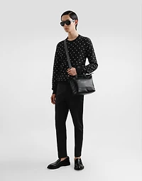 Small calfskin shopper