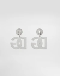 KIM DOLCE&GABBANA Clip-on earrings with DG logo