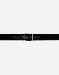 Cotton velvet belt