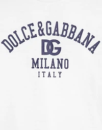 Jerseyt-shirt with dolce&gabbana print
