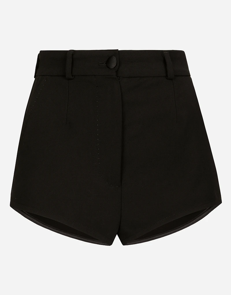 High-waisted wool panties