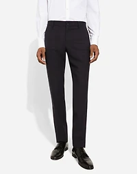 Single-breasted glen plaid Martini-fit suit