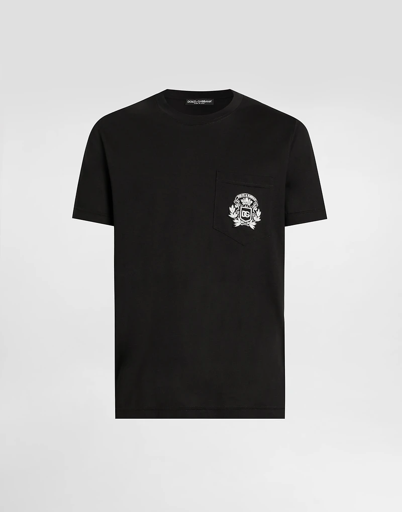 Cotton t-shirt with embroidery