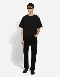 Classic black denim jeans