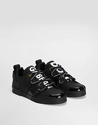Portofino sneakers calfskin and patent leather