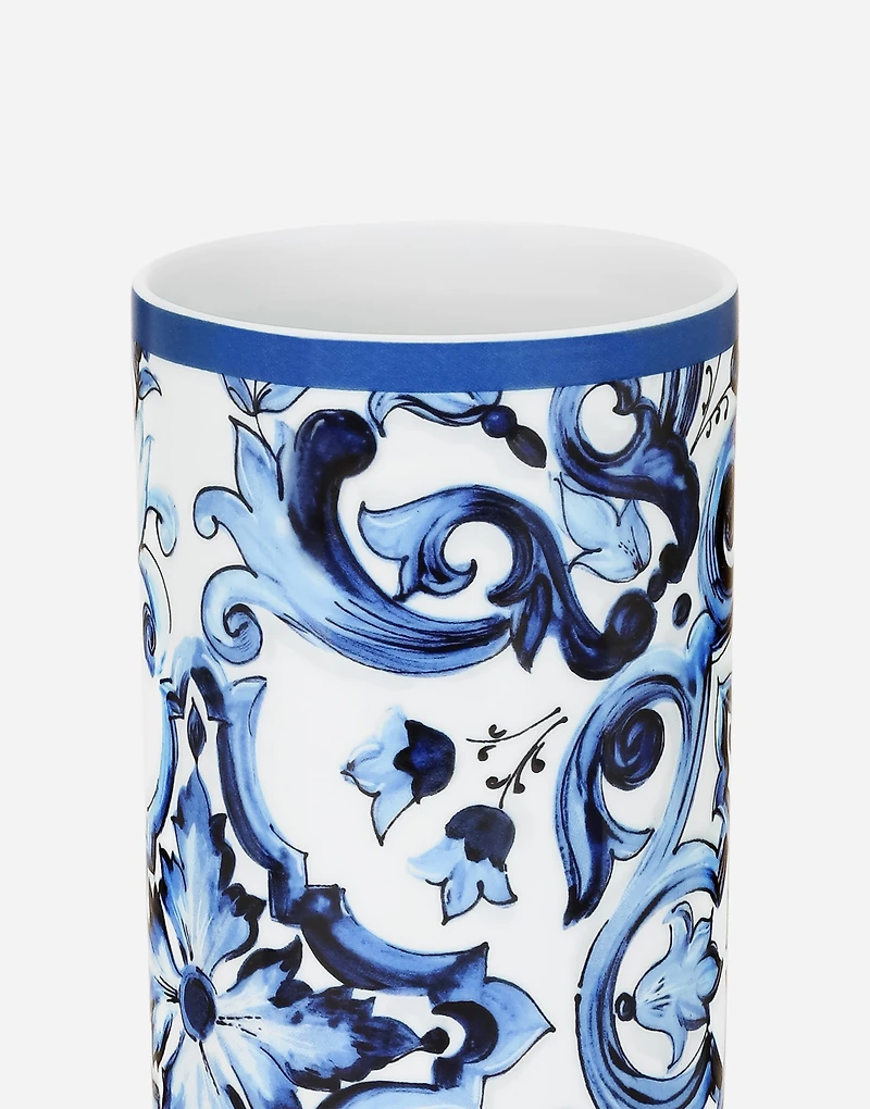 Cylindrical Porcelain Vase