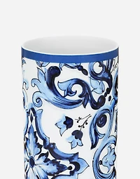 Cylindrical Porcelain Vase