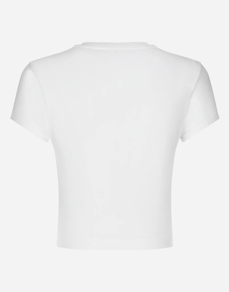 Short T-shirt with DG logo