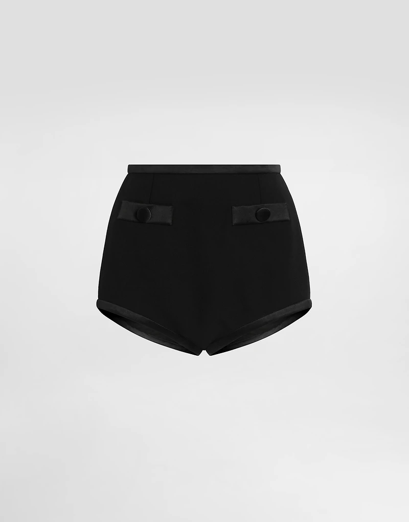 Wool crêpe culottes