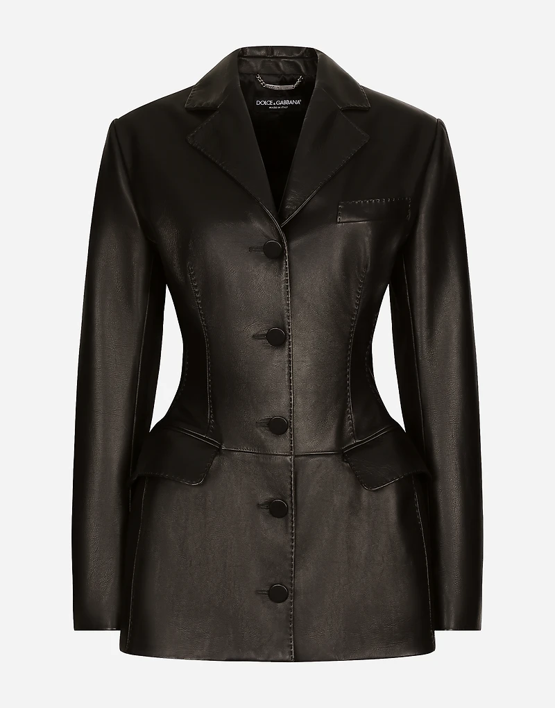 Calfskin Turlington jacket