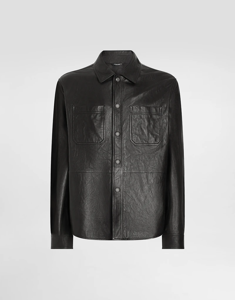 Leather shirt