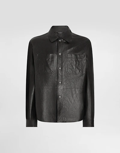 Leather shirt