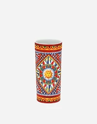 Cylindrical Porcelain Vase