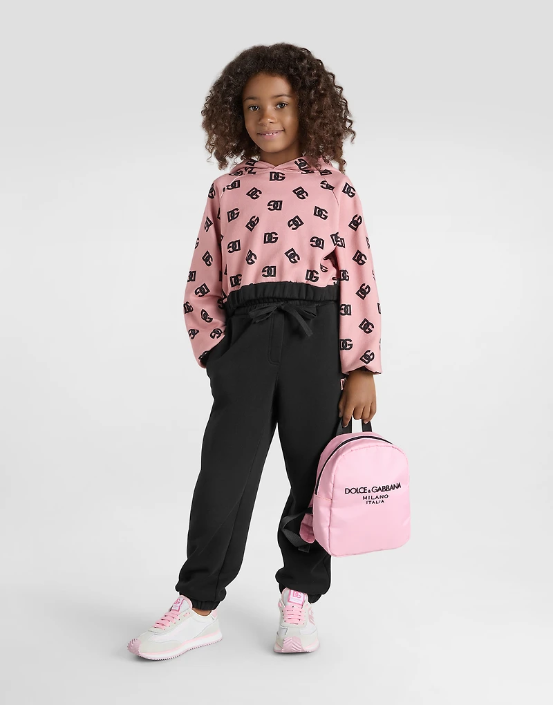 Hoodie with DG logo print