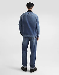 Oversized denim jacket