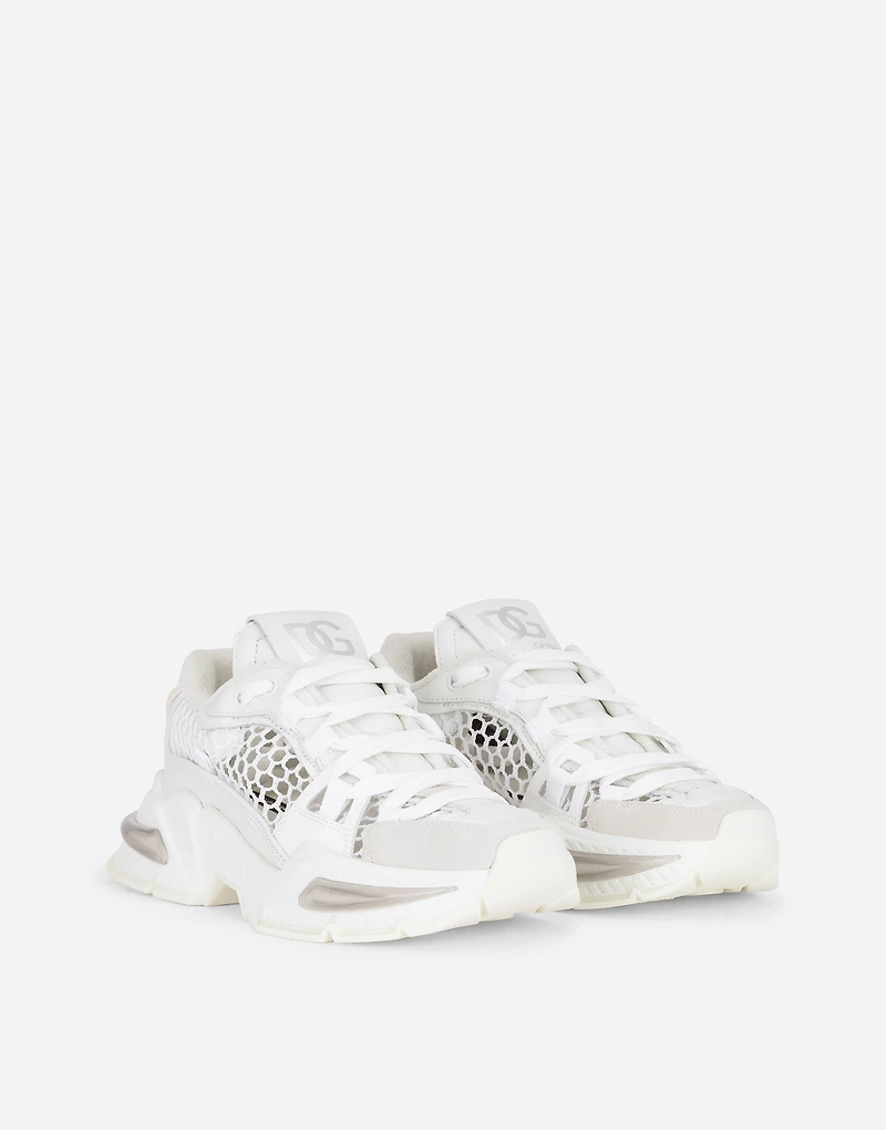 Mixed-material Airmaster sneakers