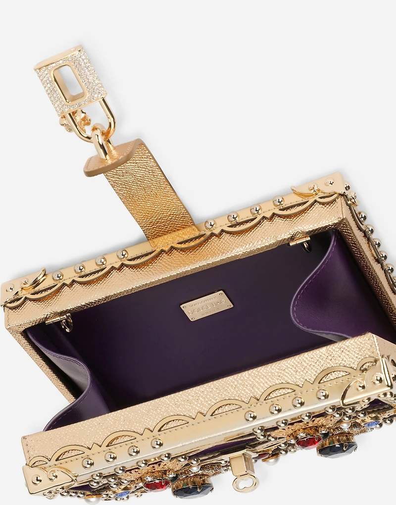 Dolce Box with bejeweled embellishment