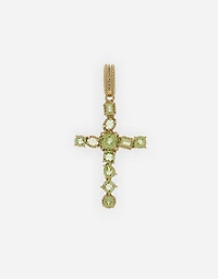 Charm Rainbow 18 carat yellow gold and peridots