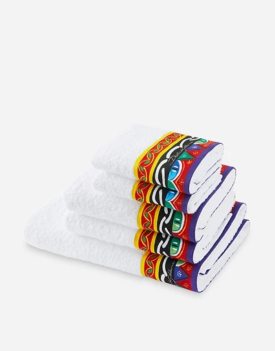 Set of 5 Terry Cotton  Towels
