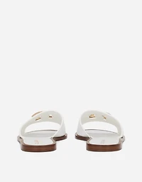 Calfskin sliders