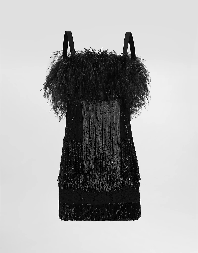 Dress with embroidery