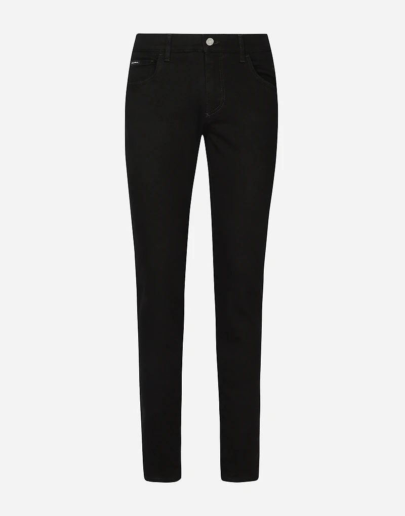 Skinny washed stretch jeans