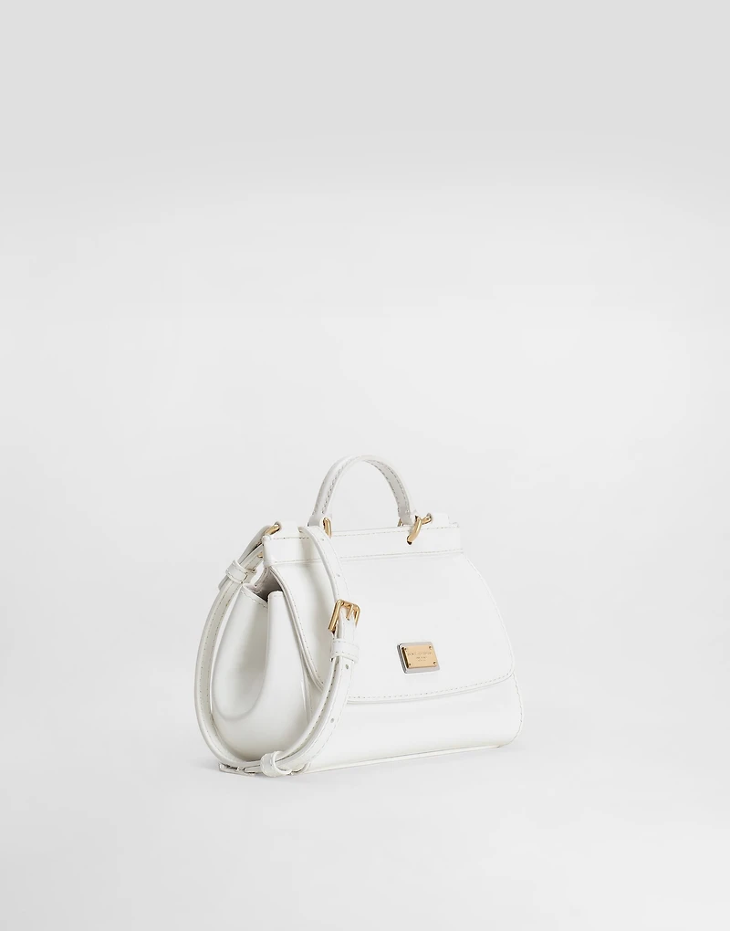 Patent leather mini Sicily bag