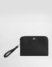 Alpine calfskin Sicily clutch bag