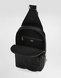 Deerskin backpack with strap